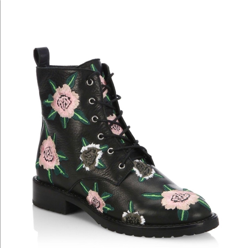 Rebecca Minkoff Gerry Embroidered LeatherBoots